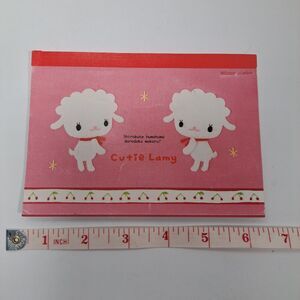 Cogimyun Lamy Sanrio Kawaii Letter Notepad Design Heart Memo Small 26 Pages RARE